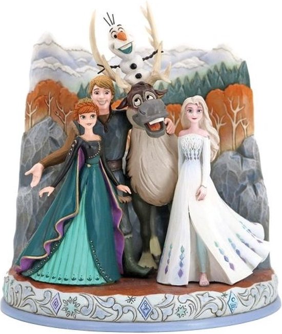 Frozen Connected Trough Love Carved by Heart 19 cm