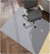 Vloerstoelmat voor Bureaustoel - Duurzame Bescherming - Geschikt voor Thuiskantoor en Bureaustoelen - 90x120 cm - Transparant PVC
