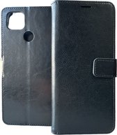 Portemonnee Book Case Hoesje Geschikt voor: Motorola Moto G 5G - zwart