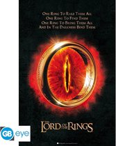 Poster Lord of the Rings The One Ring 61x91,5cm
