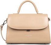 Lancaster Paris Small Handtas - Leer - Donker Beige