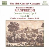 Capella Istropolitana, Jaroslav Krecek - Manfredini: Concerti Grossi, Op. 3 Nos. 1-12 (CD)