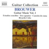 Ricardo Cobo - Brouwer: Guitar Music 1 (CD)