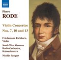 Friedemann Eichhorn, South West German Radio Orchestra, Kaiserslautern, Nicolás Pasquet - Pierre Rode: Violin Concertos Nos. 7, 10 And 13 (CD)