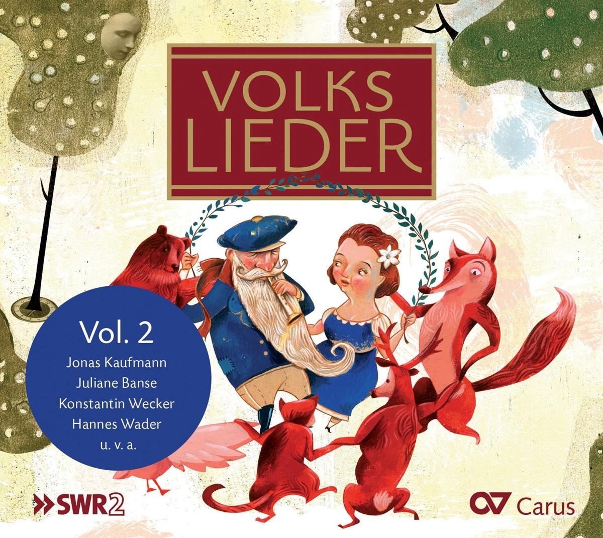 Jonas Kaufman, Juliane Banse, Konstantin Wecker, Hannes Wader - Volkslieder Vol. 2 (CD)