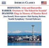 Jane Bunnell, Dale Duesing, Seattle Symphony, Gerard Schwarz - Bernstein/Barber/Diamond (CD)