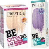 Prestige Semi-Permanente Haarkleuring - Bleach Kit & Lavender Kleuring - Voordeelverpakking 2 x 100ML