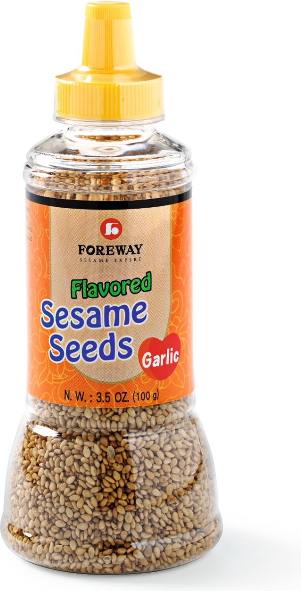Goedkoopste Foreway | Sesamzaad knoflook 100 gram | Garlic Sesame Seeds