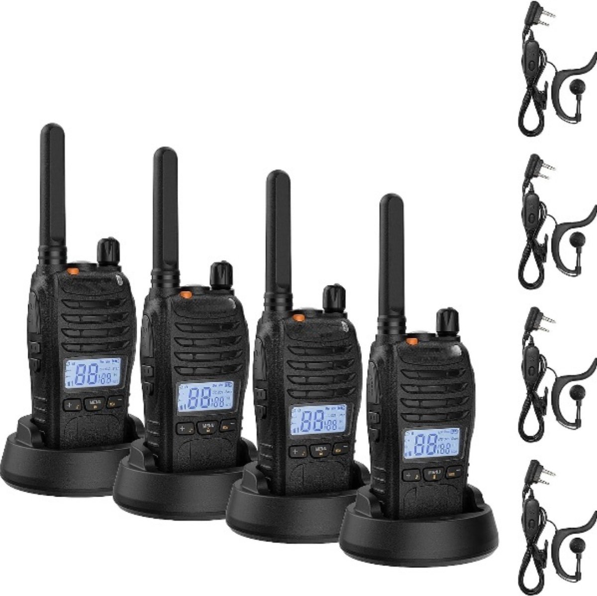 Velox Walkie Talkie Oplaadbaar - Walkie Talkie Kinderen - Walkie Talkie Met Oplader - Walkie Talkie Kinderen Oplaadbaar - Walkie Talkie Oplaadbaar Kinderen
