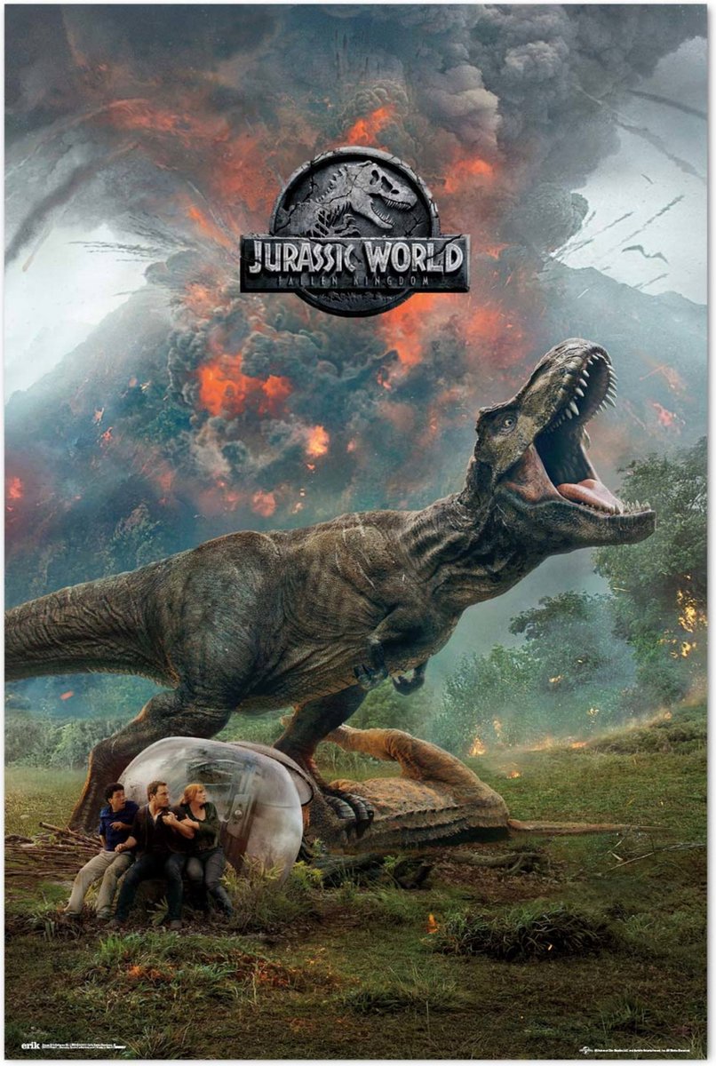 MAXI POSTER JURASSIC WORLD 61 X 91.50 CM