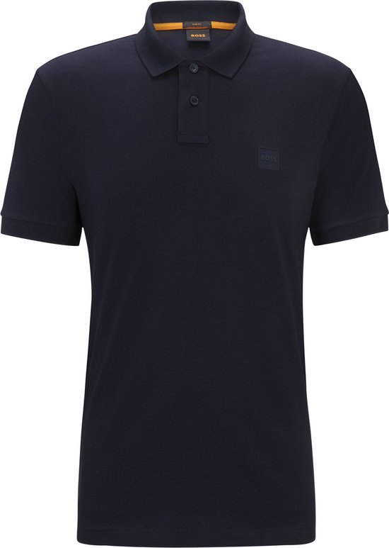 Boss Passenger Polo's & T-shirts Heren - Polo shirt - Donkerblauw - Maat S
