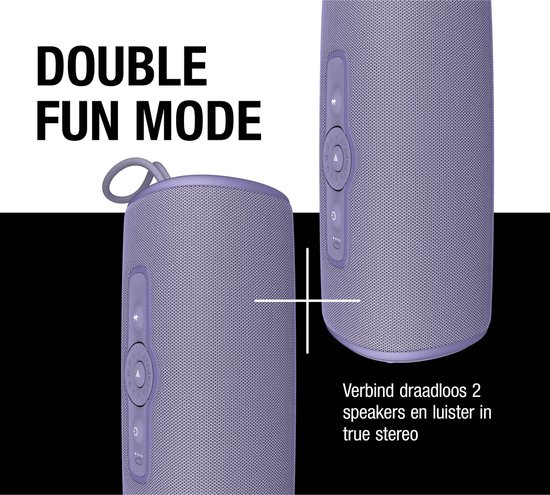 Fresh 'n Rebel Bold M2 - Waterproof Bluetooth speaker - Dreamy Lilac van Fresh ‘n Rebel — afbeelding 3