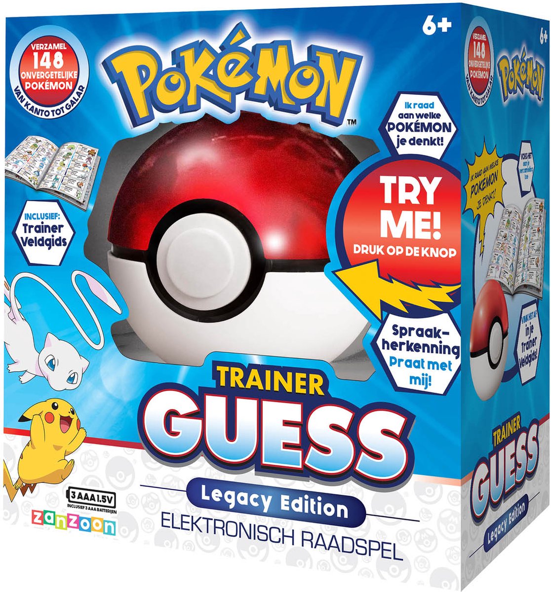 Pokémon Trainer Guess - Legacy Edition - Actiespel / trivia spel
