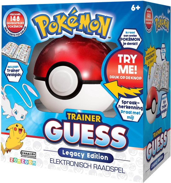 Pokémon Trainer Guess – Actiespel / trivia spel