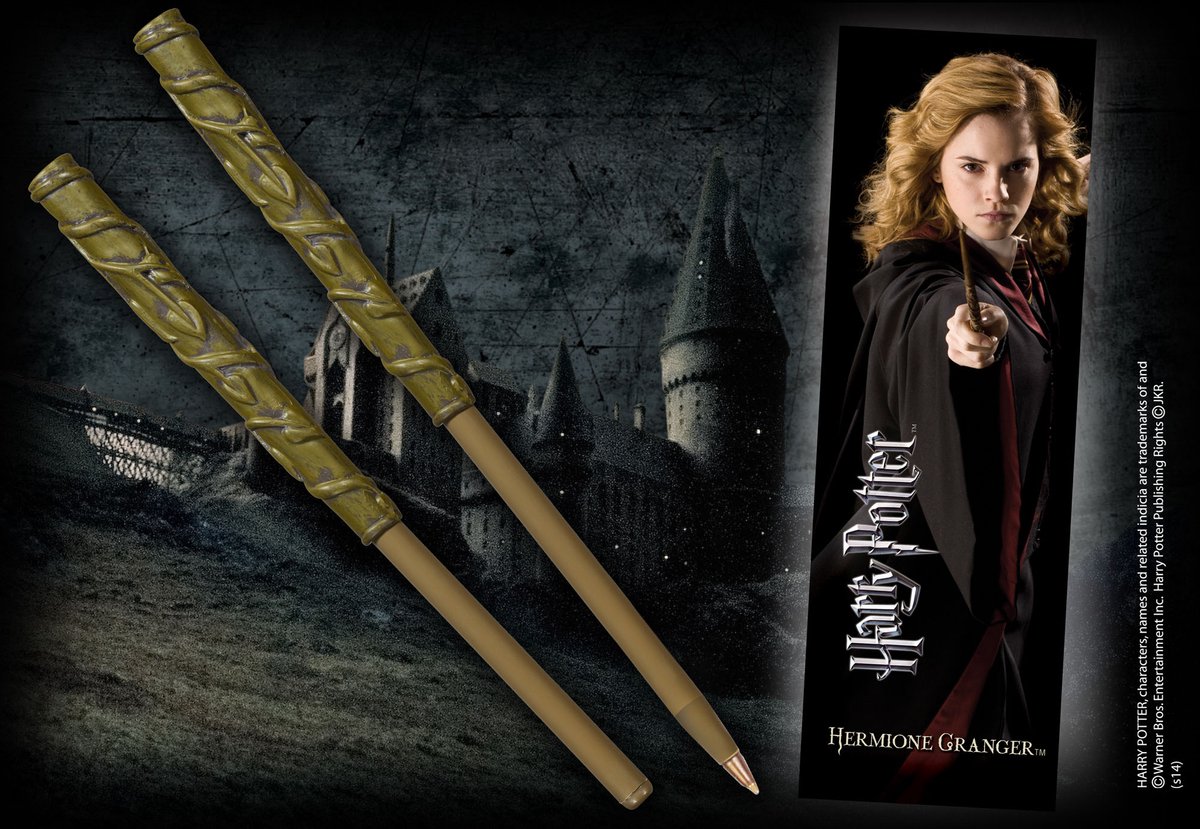 Harry Potter Pen en bladwijzerset Hermione Multicolours
