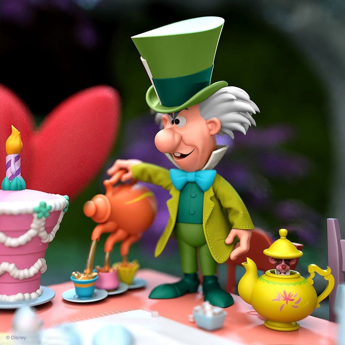 Super7 Mad Hatter - Super7 - Disney Ultimates Action Figure Alice in Wonderland Action Figuur