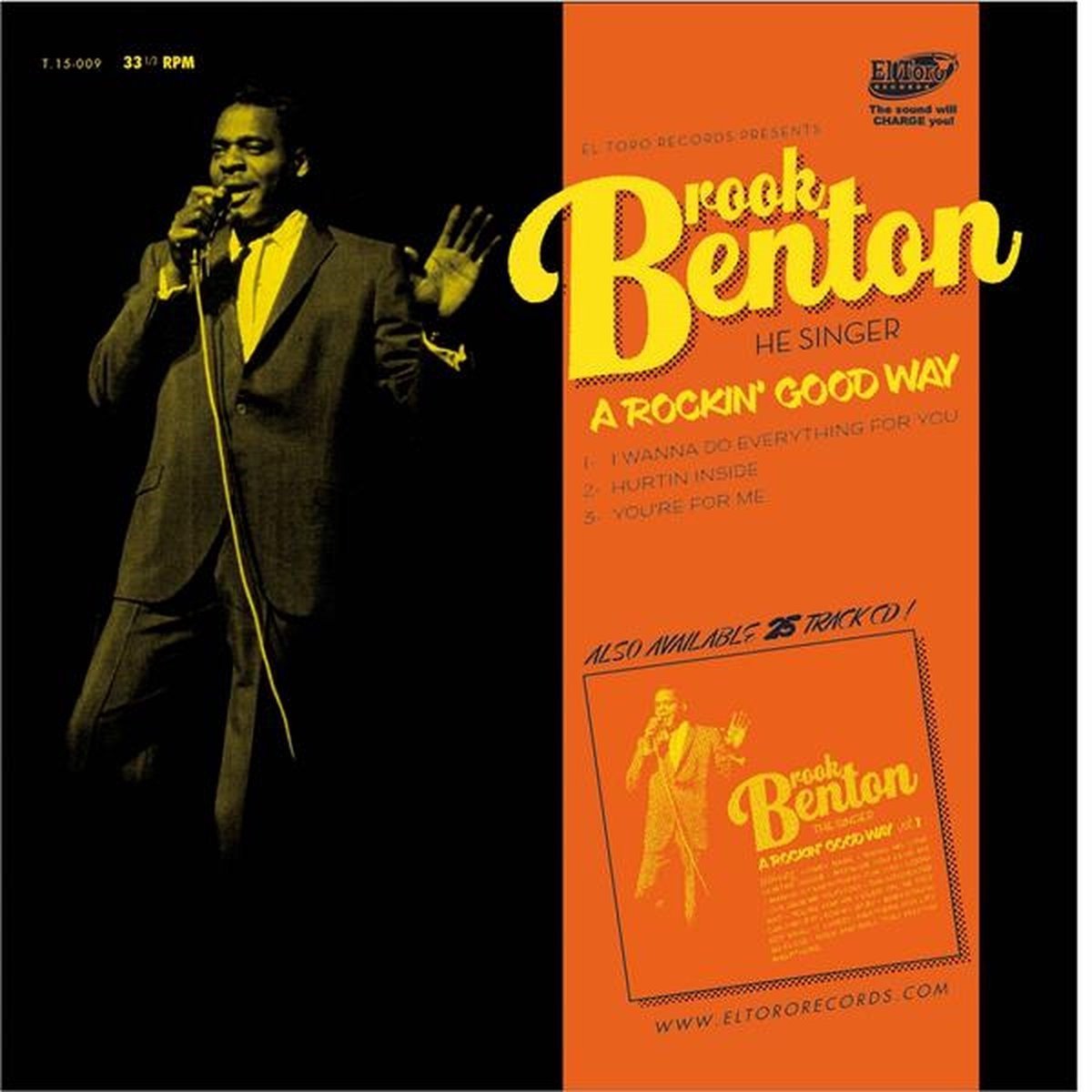 Brook Benton - The Singer And The Songwriter (7" Single) (Coloured Vinyl)