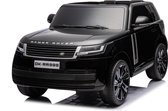 Elektrische kinderauto Range Rover 12V 2 Persoons Kinderauto, 4x4 - 14AH batterij, 2.4 Ghz RC afstandsbediening Zwart