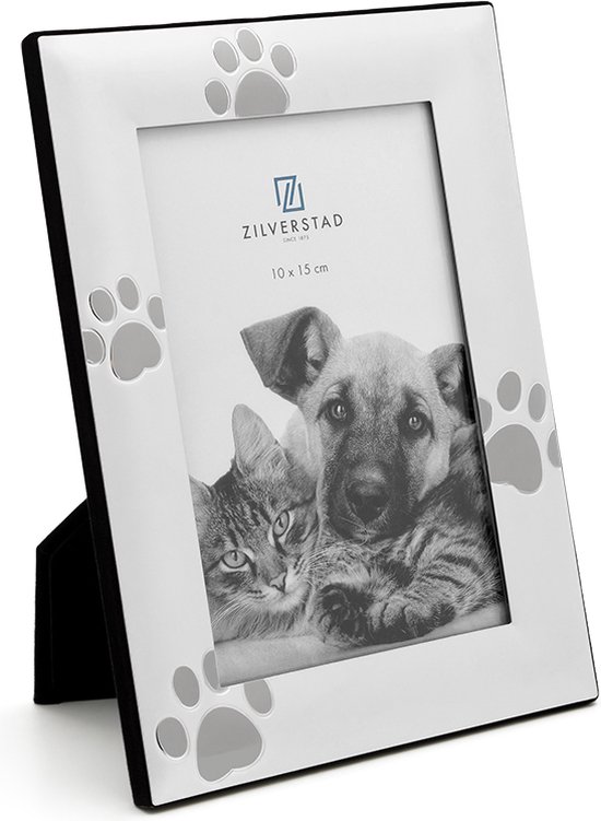 Zilverstad - Cadre photo mémoire Pet Paws 10x15 cm