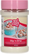 FunCakes Dip 'n Drip - Glazuur voor Cake, Cupcakes en Taarten - Wit - 375g
