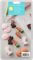 Wilton Candy Mold - Chocolade Mal - Snoepvorm - Konijn & Wortel