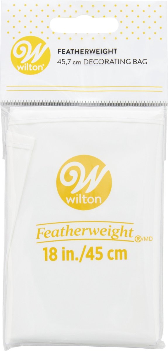 Wilton Spuitzak Herbruikbaar - Lichtgewicht Slagroomspuit / Garneerspuit - 45 cm