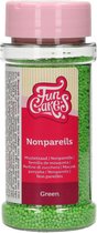 FunCakes Suikerdecoratie - Musketzaad - Groen - 80g - Eetbare Taartdecoratie
