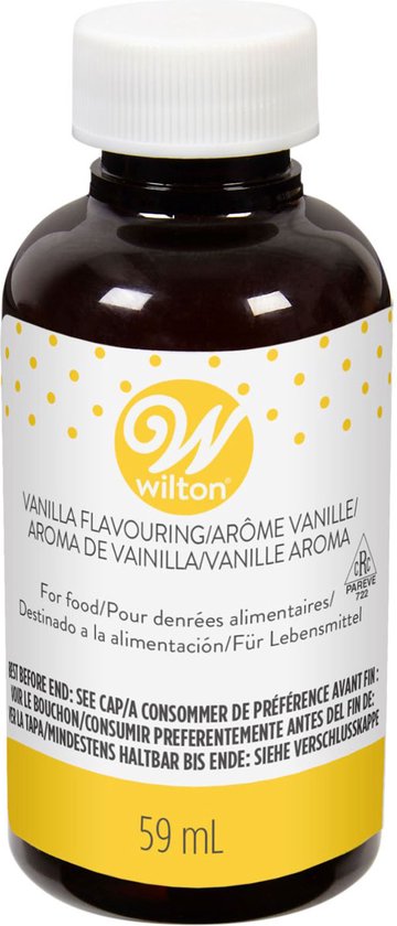 Wilton Smaakstof - Aroma Icing en Botercrème - Vanille - 59ml