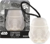 Disney Star Wars Stormtrooper Zeep - Zeepblok - Cederhout en limoegeur - Cadeau + Gratis Star Wars Wallet Portemonnee