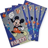 Cartes d'invitation Mickey Mouse "Fête"