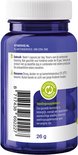 Paarse pot met 60 vegan capsules. Label met Vitakruid logo en tekst.