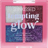 Sunkissed Glitter Balm Oogschaduw Palette - Tempting Glow
