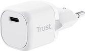 Trust Maxo - 20W USB-C Oplader - Fast Charge - Adapter – voor Telefoon Tablet – Wit