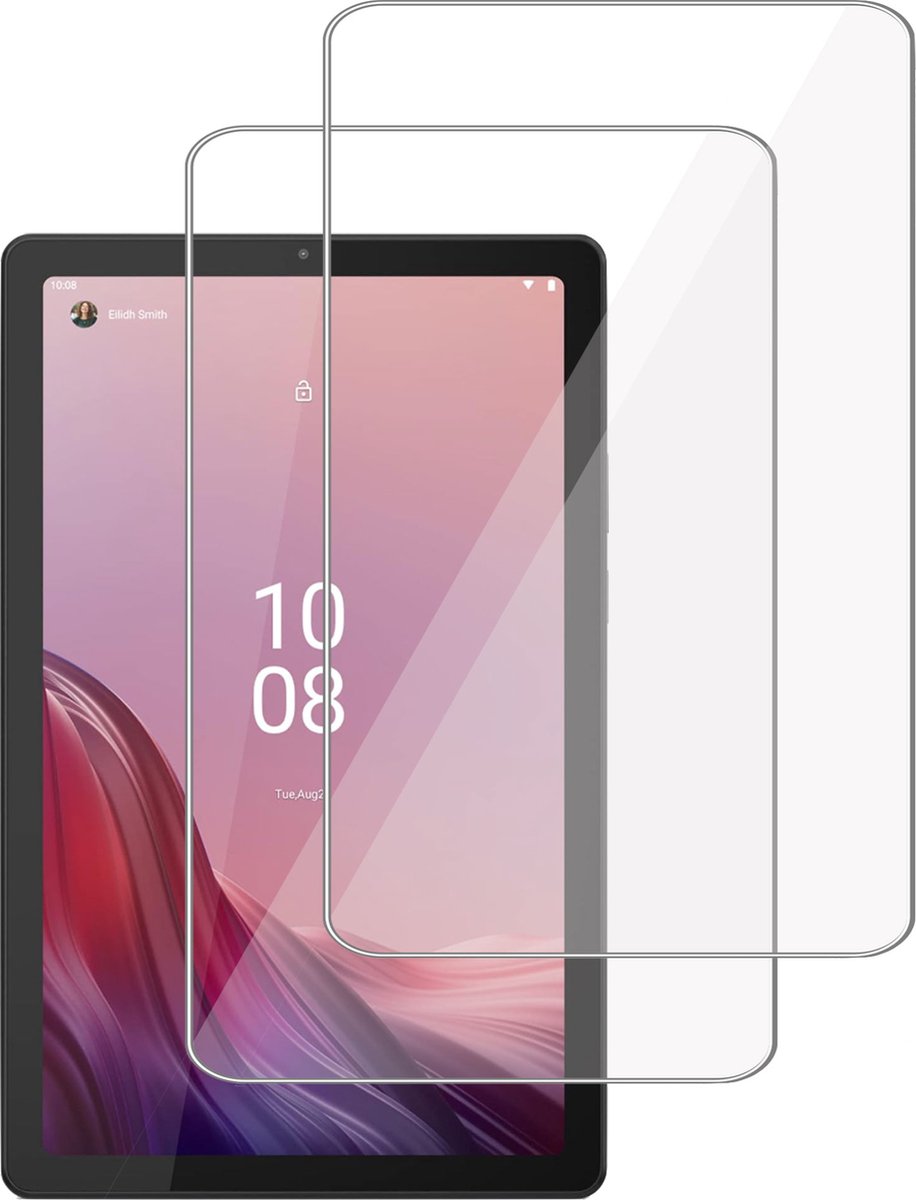 2x Screenprotector geschikt voor Lenovo Tab M9 – Gehard Glas - Proteqt+