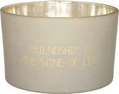 MY FLAME - Sojakaars 'Friendship is the wine of life' - Geur: Fig's Delight - 50 branduren
