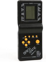 Console de jeu portable Brickgame - Console de jeu rétro - Console de jeu pour Enfants - Console de jeu avec Jeux - Dual Jumbo - Brick Game Tetris - Jeu Classic - Jeu rétro - Blocs - 9999 Jeux - Zwart