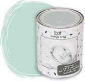 Baby's Only Muurverf mat voor binnen - Babykamer & kinderkamer - Mint - 1 liter - Op waterbasis - 8-10m² schilderen - Makkelijk afneembaar