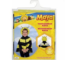 Maya de bij verkleedpak / carnaval / maat 110 / 3 tot 5 jaar / Maya de bij / Geel / Zwart / Unisex