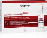Bol.com Vichy Dercos Aminexil Clinical 5 - Voor Vrouwen met haarverlies - Haarverzorging tegen haaruitval - 21 ampullen x 2ml aanbieding