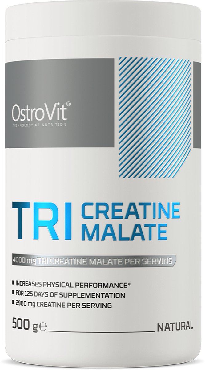 Goedkoopste Creatine - Tri Creatine Malate 500g OstroVit - Neutraal