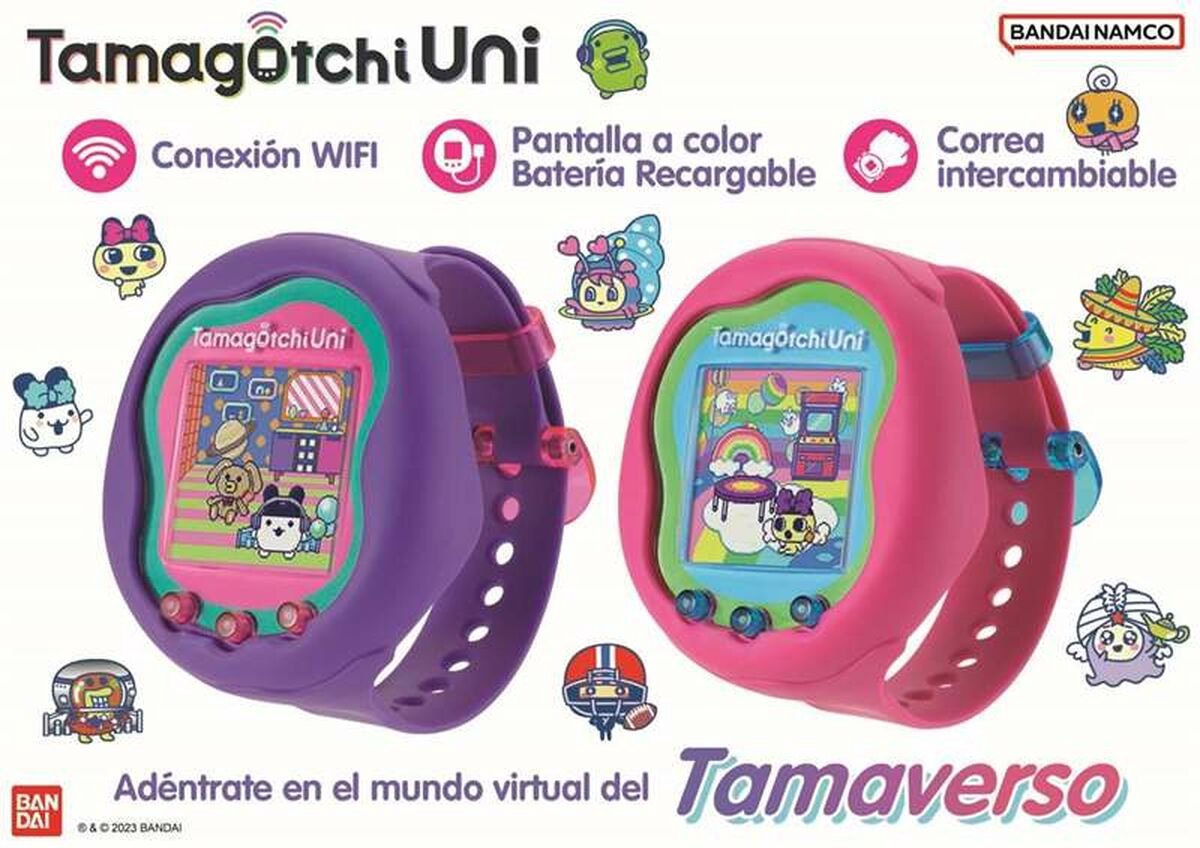 Tamagotchi uni - violet, jeux educatifs