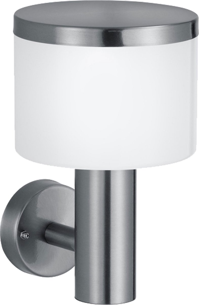 Cosmo Casa Reality - Trio LED - Wandlamp - Buitenlamp voor aan de muur - 11W zonder bewegingssensor Roestvrij staal