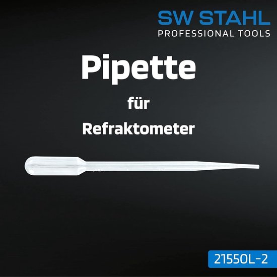 Pipette réfractométrique SW-Stahl 21550L-2
