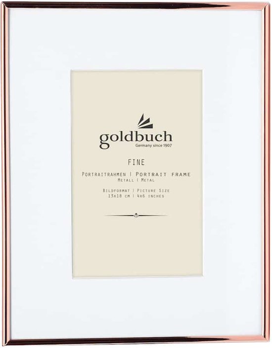 Goldbuch Fine cadre photo 13x18 cuivre