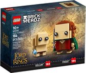 LEGO Le Lord of the Rings Brickheadz 40630 - Frodon et Gollum