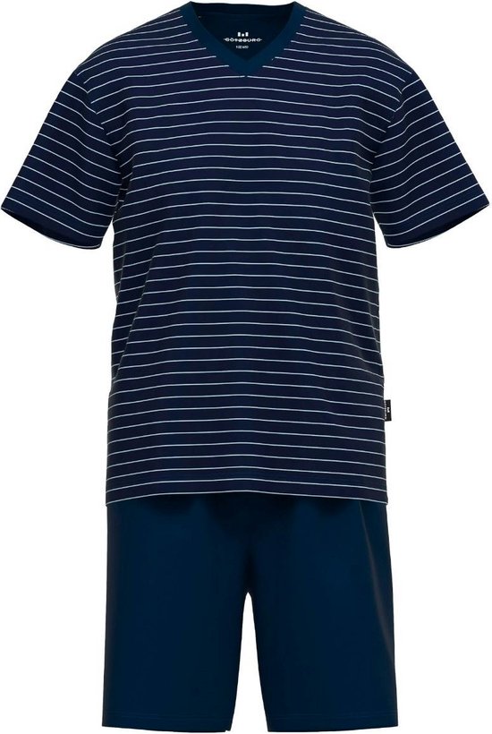 Götzburg Pyjama korte broek - 662 - maat M (M) - Heren Volwassenen - 100% katoen- 452240-4009-662-M