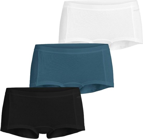 Björn Borg Core mini shorts femme - boxers jambes courtes (pack de 3) - multicolore - Taille : S