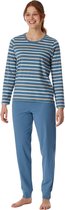 Schiesser Pantalon long pyjama - Blauw - 181255-808 - 42 - Femme