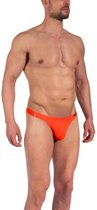 Olaf Benz Zwemstring - 2400 Orange - maat XL (XL) - Heren Volwassenen - Polyamide- 1-07823-2400-XL
