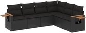 vidaXL-6-delige-Loungeset-met-kussens-poly-rattan-zwart